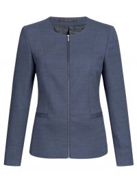 Rundhals Blazer Regular Fit